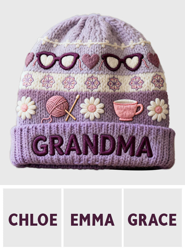 Oma Mama - Personalisierte Oma-Mütze