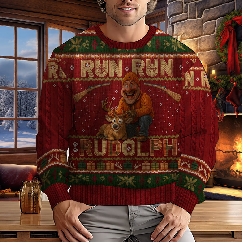 Hunter Rudolph - Personalisierter Jagd-Pullover