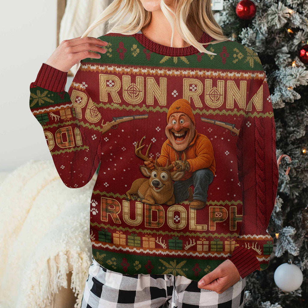 Hunter Rudolph - Personalisierter Jagd-Pullover
