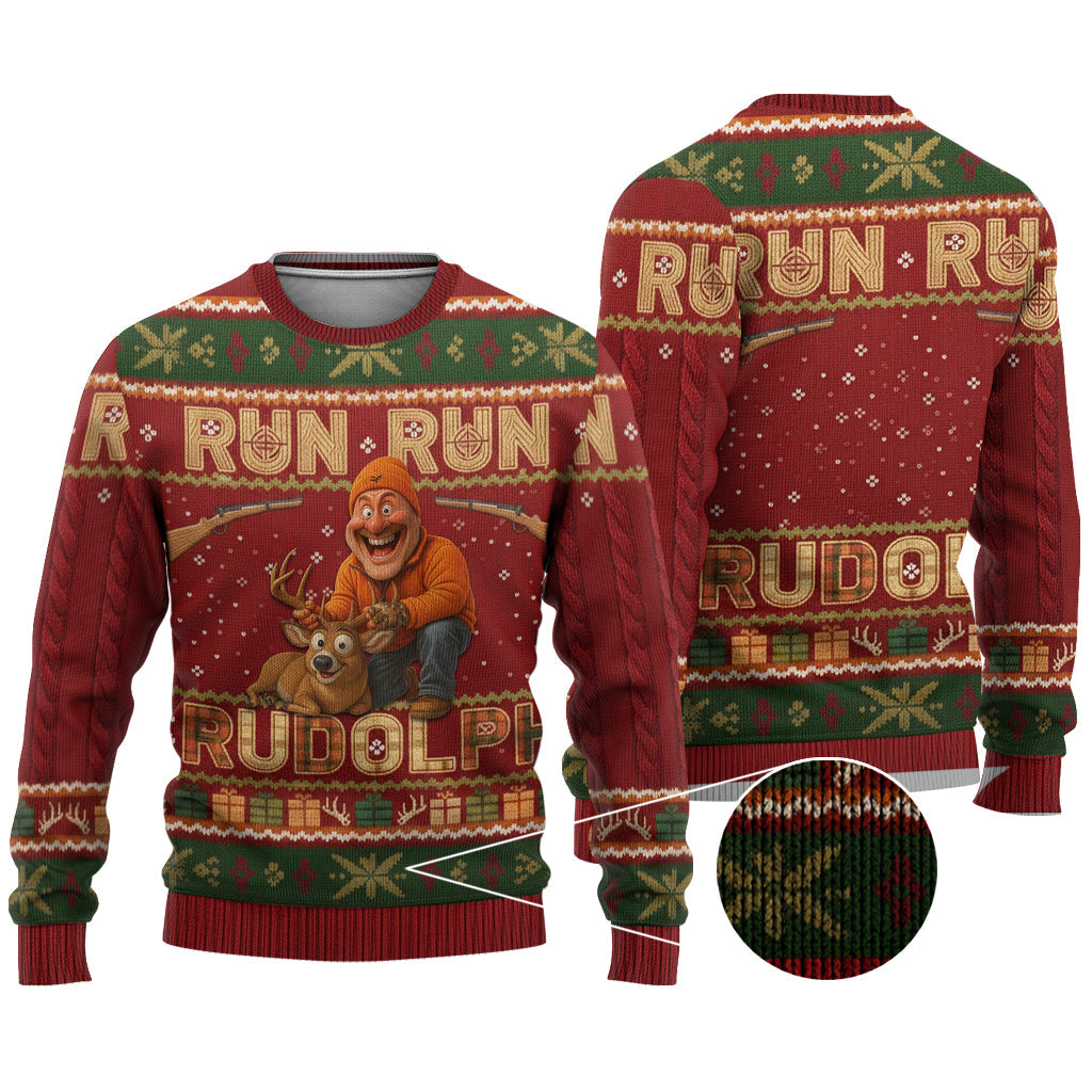 Hunter Rudolph - Personalisierter Jagd-Pullover