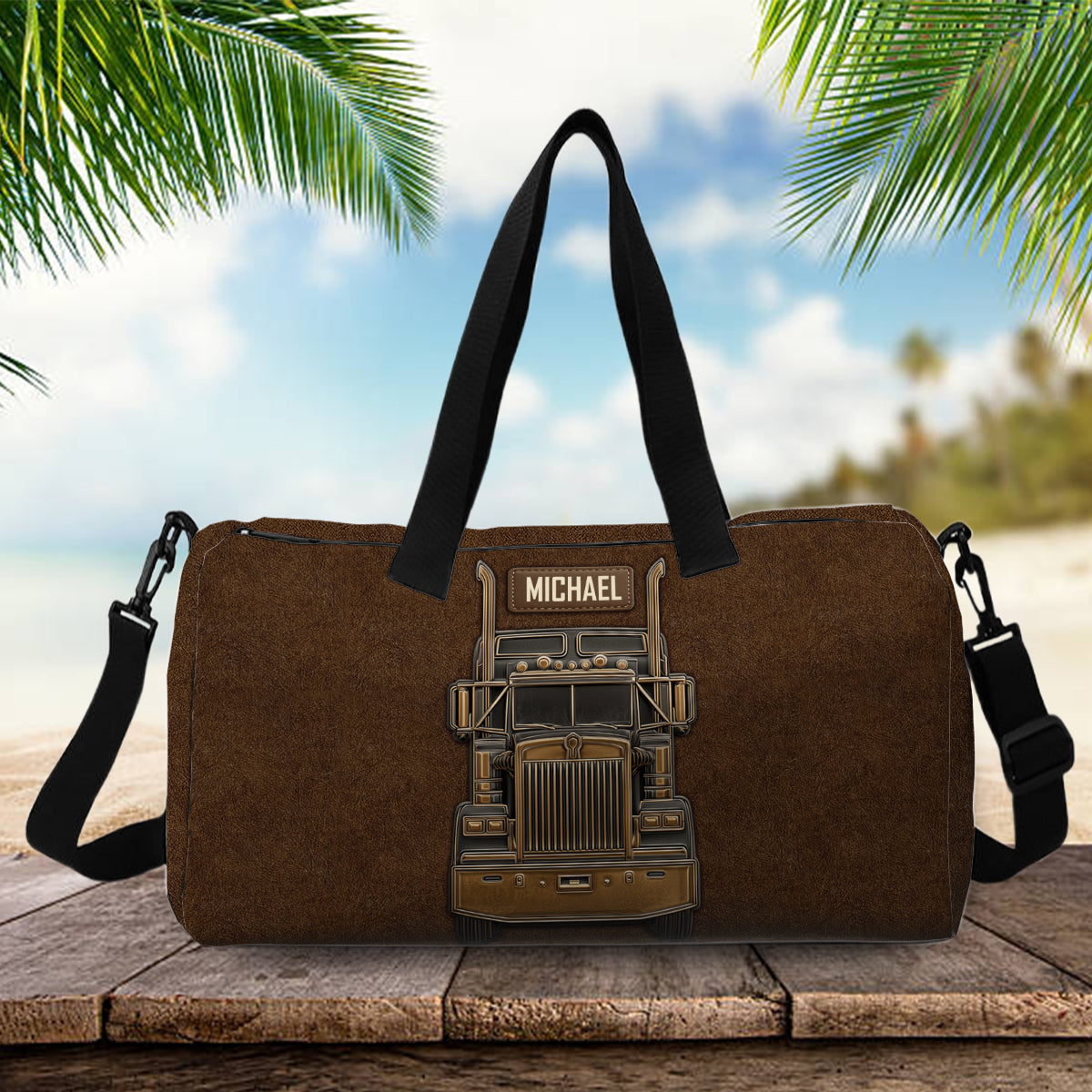 Truck Driver - Personalized Trucker Duffle Bag