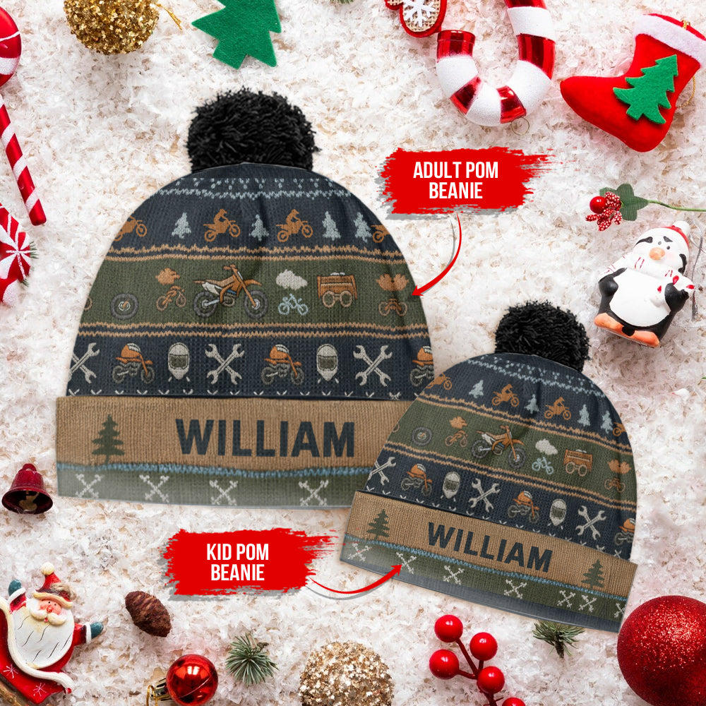 Ich liebe Radfahren – personalisierte Motocross-Mütze