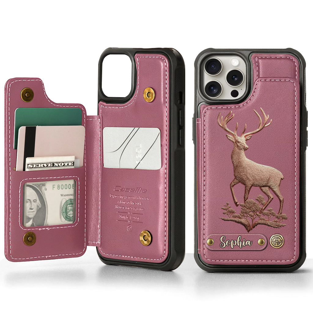 Country Girl - Personalized Hunting Wallet Phone Case