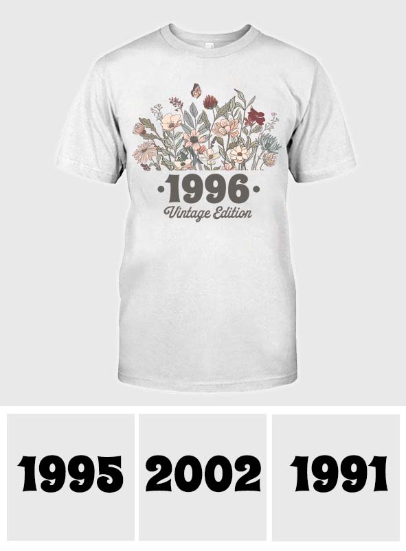 Birthday Gift - Personalized Birthday T-shirt And Hoodie