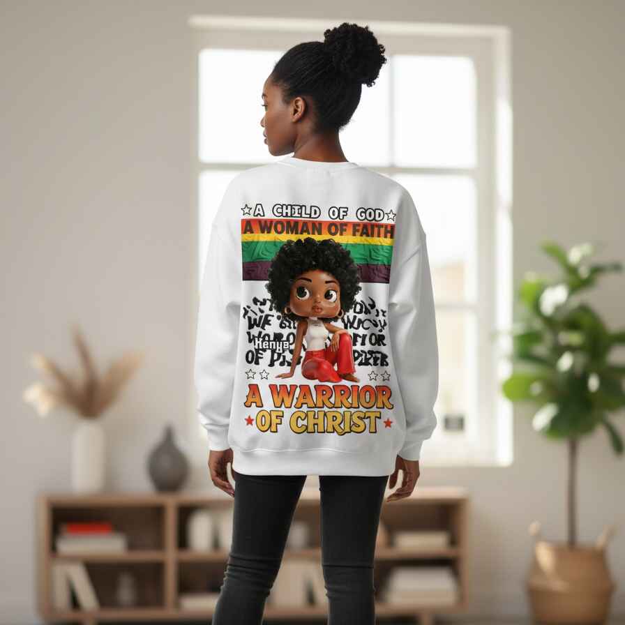 Treue schwarze Frau – Personalisiertes T-Shirt und Hoodie für Afroamerikanerinnen