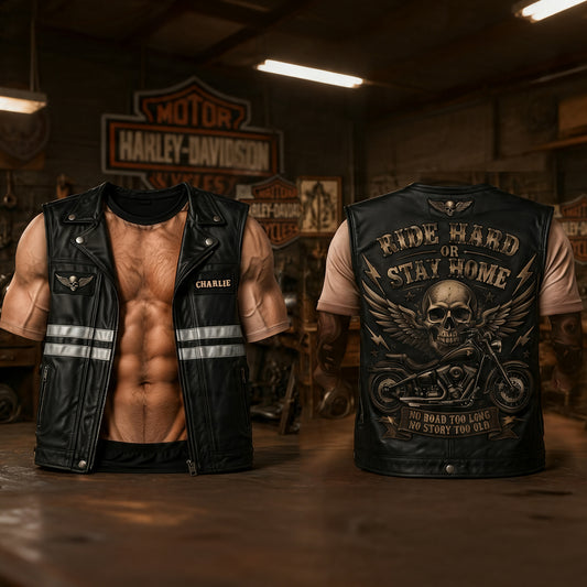 Lustiges Geschenk für Biker - Personalisierte Biker All Over Shirt