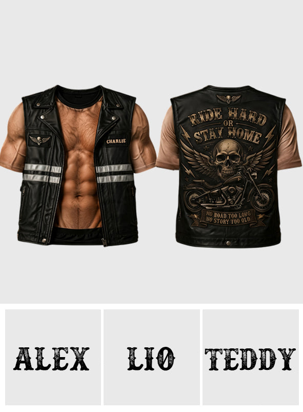 Funny Gift For Biker - Personalized Biker All Over Shirt