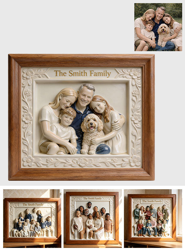Custom From Any Photo - Personalized Family Acrylic Sign
