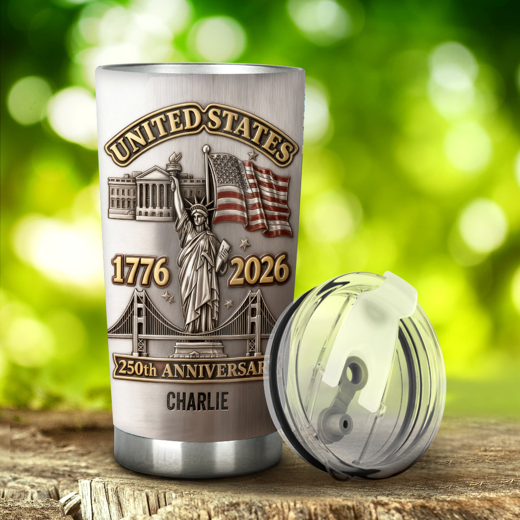 250th Anniversary - Personalized Patriot Tumbler