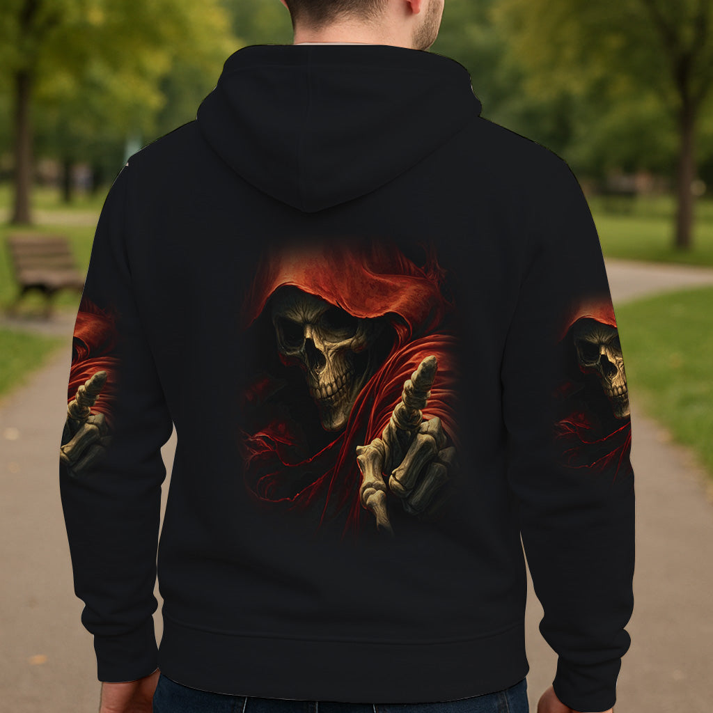 Du bist der Nächste – Personalisiertes Totenkopf-Shirt