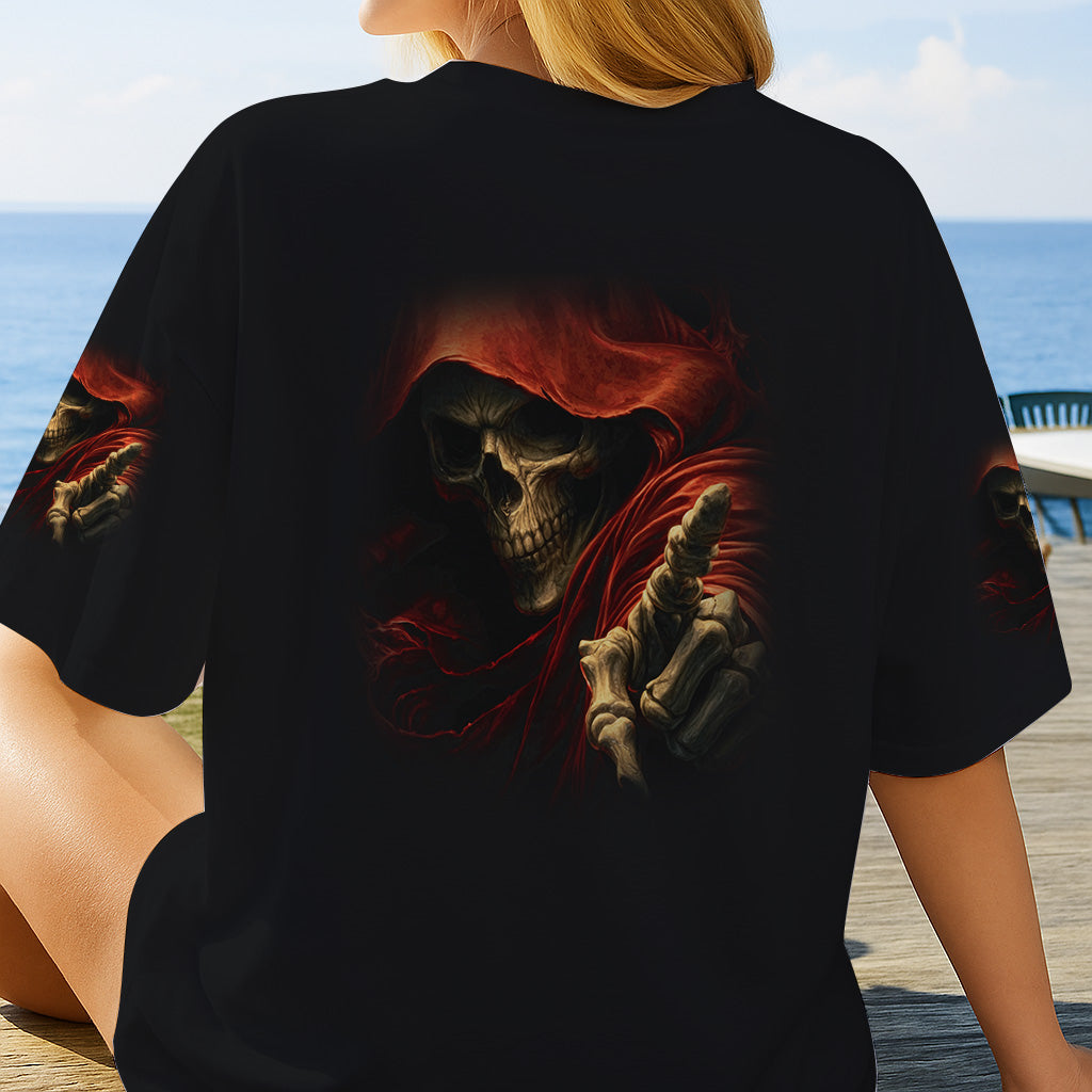 Du bist der Nächste – Personalisiertes Totenkopf-Shirt