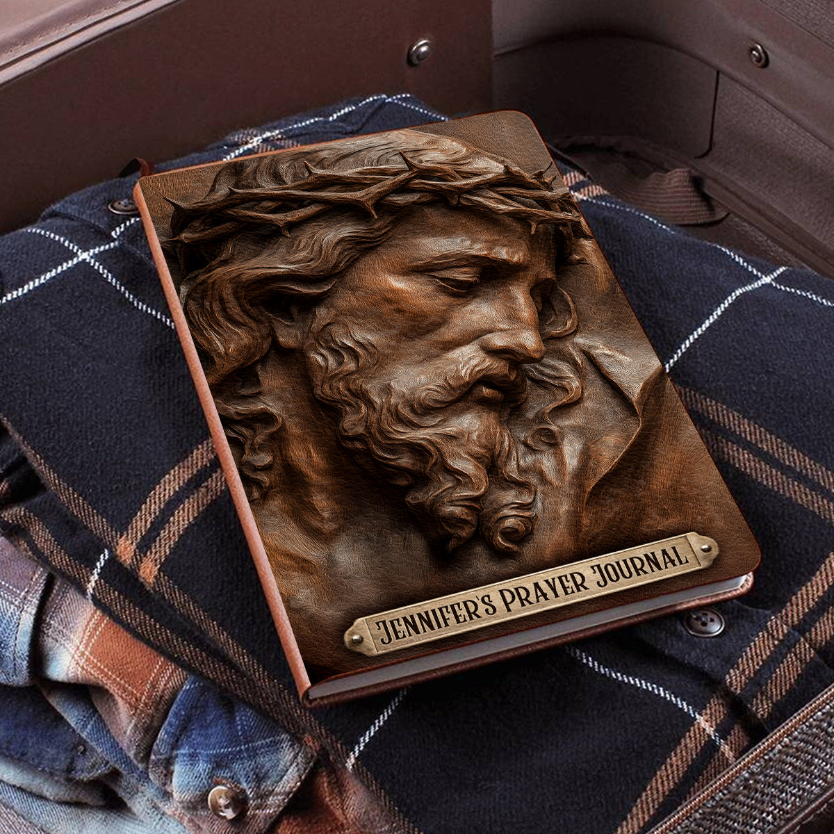 Gebetstagebuch – Personalisiertes christliches Lederjournal