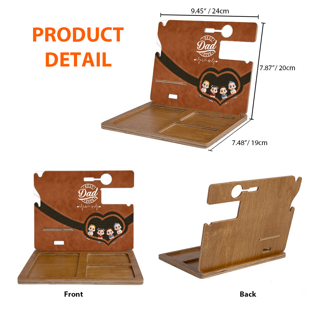 Best Dad Ever - Personalized Father Docking Station