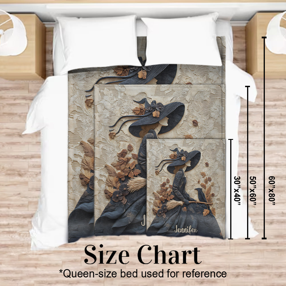 I'm A Witch - Personalized Witch Blanket