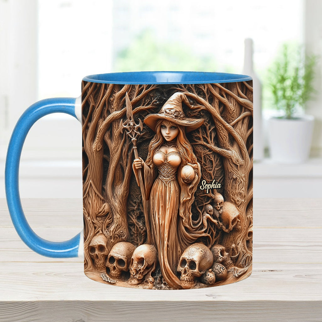 Wunderschöne Hexe – Personalisierte Tasse mit Hexenmotiv