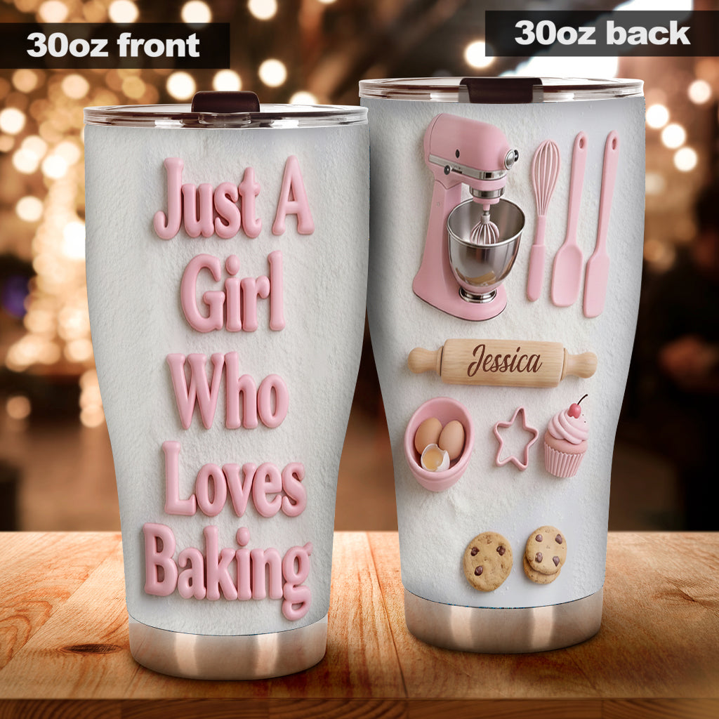 Love Baking - Personalized Baking Tumbler