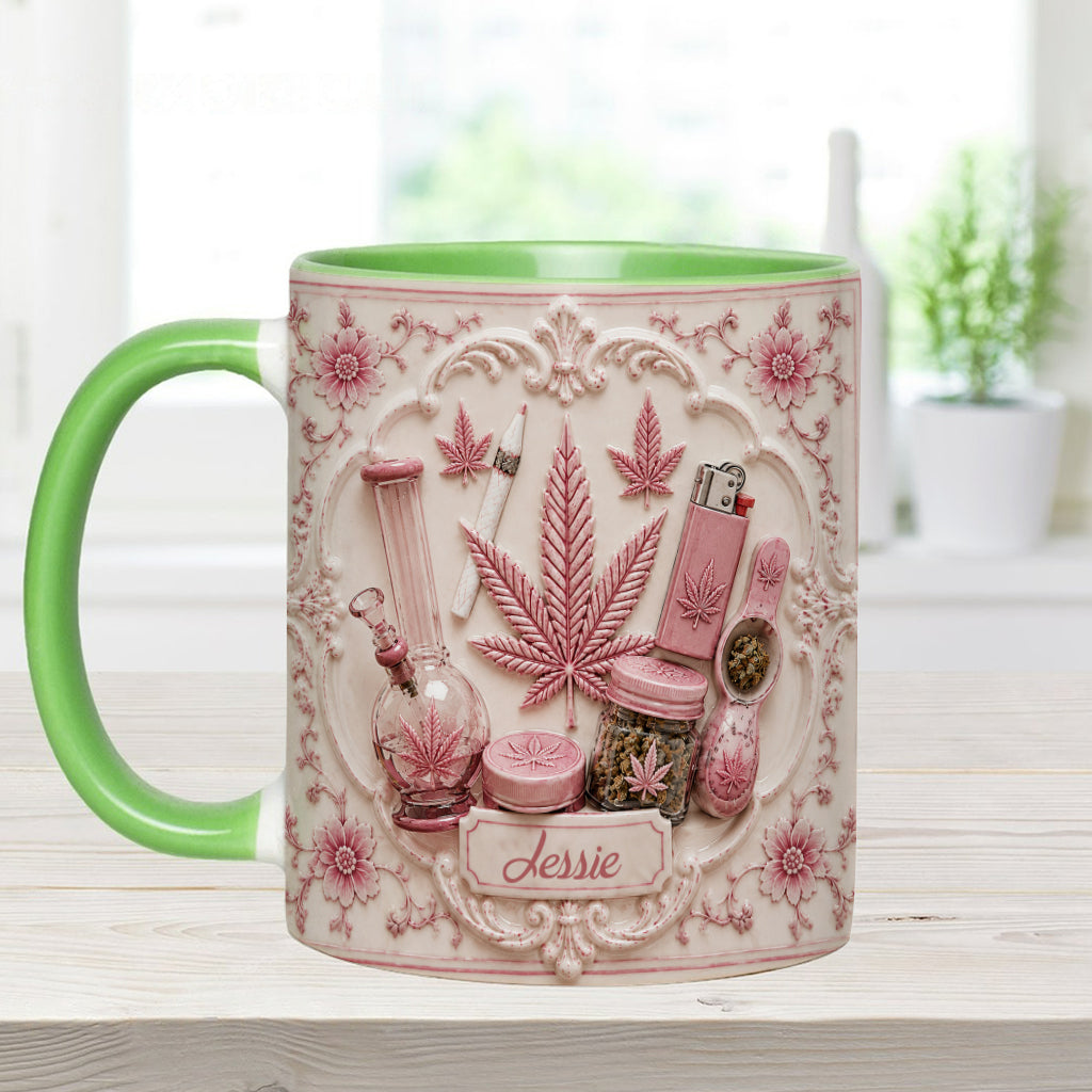 High Life - Personalized Weed Accent Mug