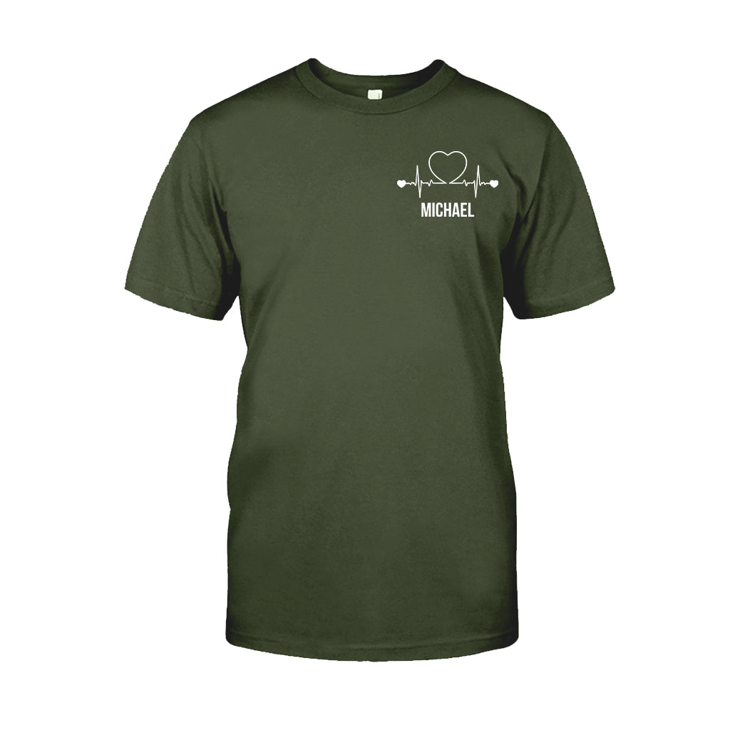 Der beste Papa aller Zeiten – Personalisiertes Vater-T-Shirt und Hoodie