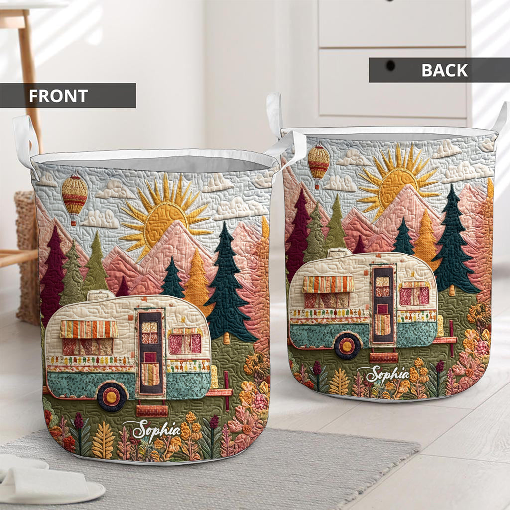 Love Camping - Personalized Camping Storage Basket