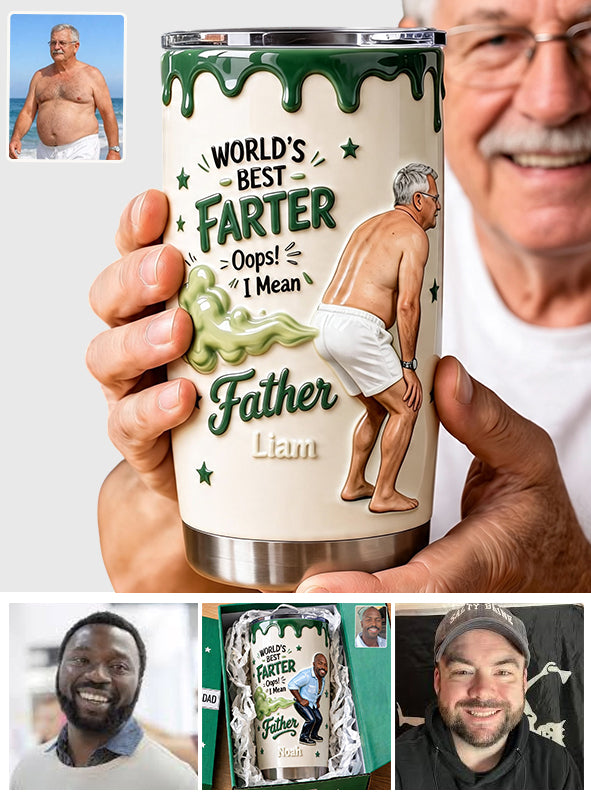 Bester Vater aller Zeiten - Personalisierter Vater-Tumbler