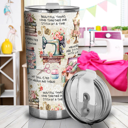 Näherverrückt – Personalisierter Nähbecher