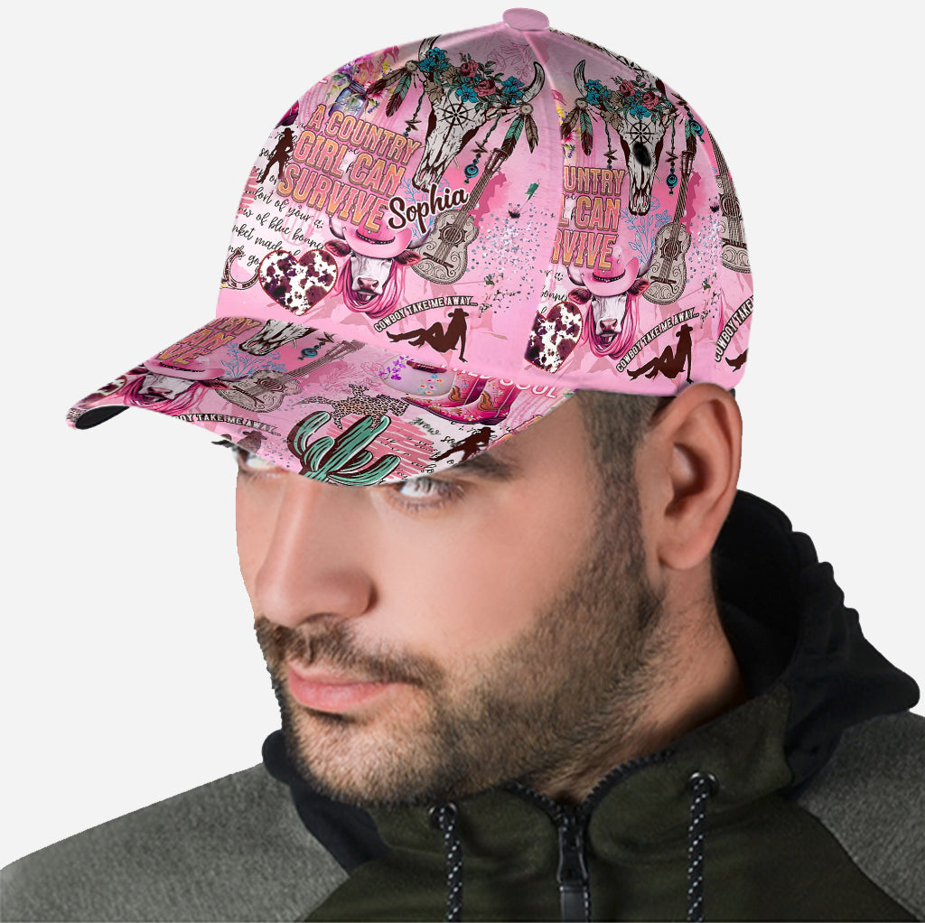 Wild Soul Cowgirl – Personalisierte Cowgirl-Klassiker-Kappe