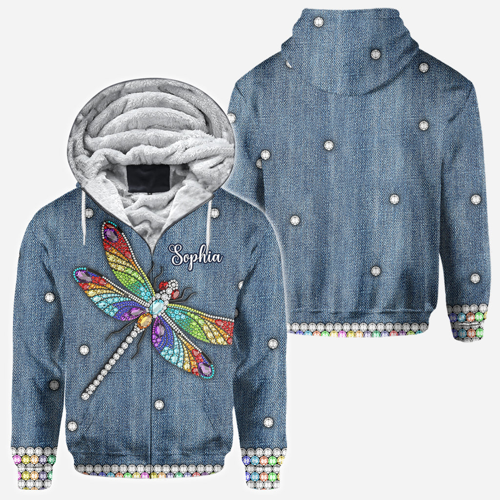 Beautiful Dragonfly - Personalized Dragonfly All Over Shirt