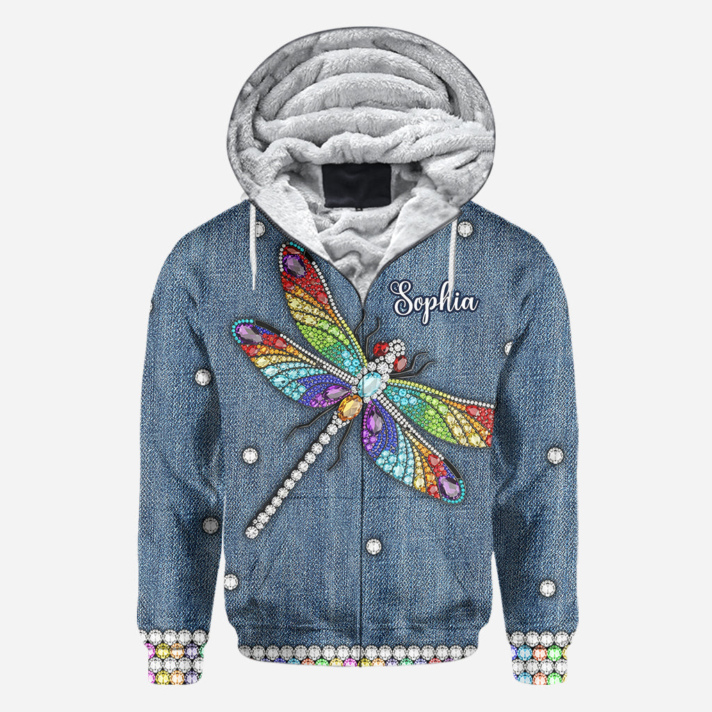 Beautiful Dragonfly - Personalized Dragonfly All Over Shirt