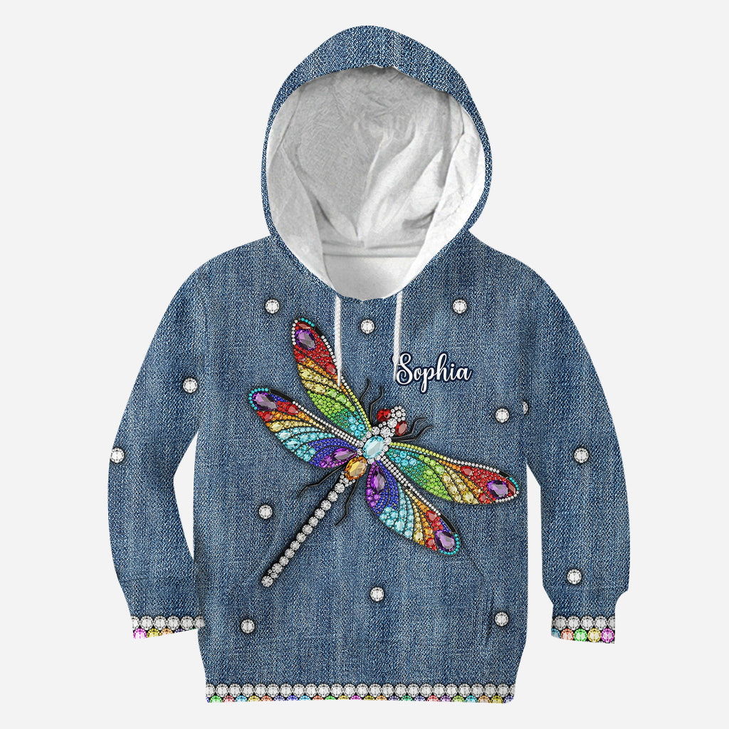 Beautiful Dragonfly - Personalized Dragonfly All Over Shirt