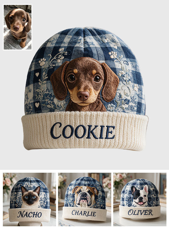 Hund Toile De Jouy - Personalisierte Hundemütze