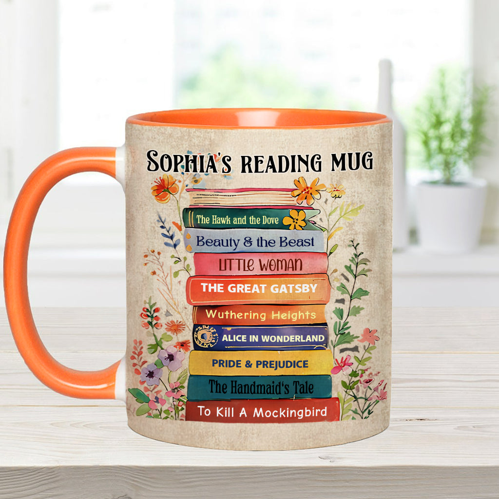 Heute ist ein guter Tag, um ein Buch zu lesen – personalisierte Buch-Tasse