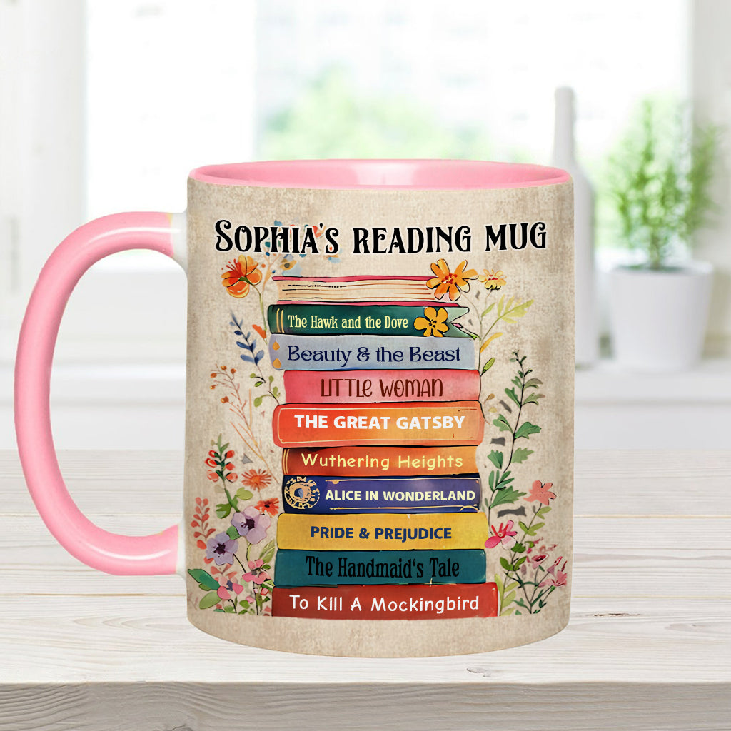 Heute ist ein guter Tag, um ein Buch zu lesen – personalisierte Buch-Tasse