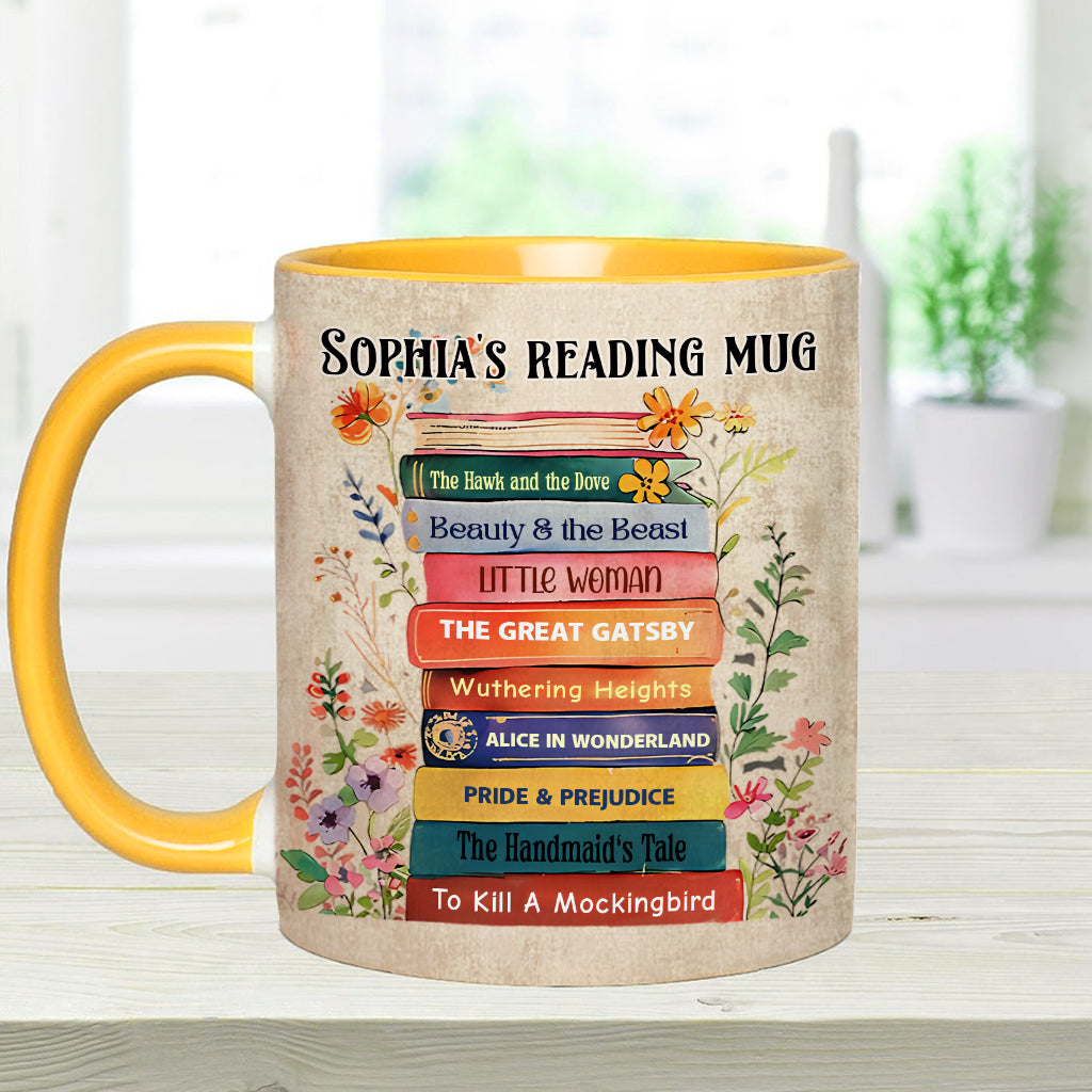 Heute ist ein guter Tag, um ein Buch zu lesen – personalisierte Buch-Tasse