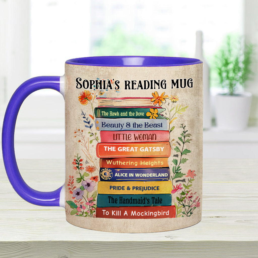 Heute ist ein guter Tag, um ein Buch zu lesen – personalisierte Buch-Tasse