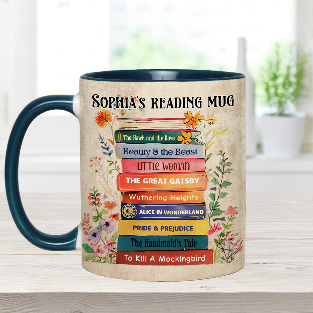 Heute ist ein guter Tag, um ein Buch zu lesen – personalisierte Buch-Tasse