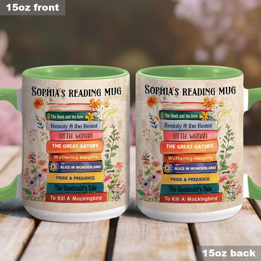 Heute ist ein guter Tag, um ein Buch zu lesen – personalisierte Buch-Tasse