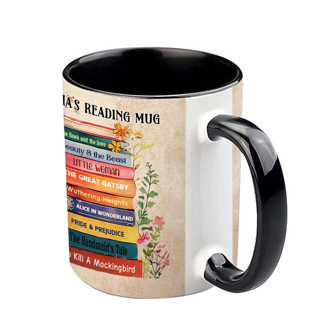Heute ist ein guter Tag, um ein Buch zu lesen – personalisierte Buch-Tasse