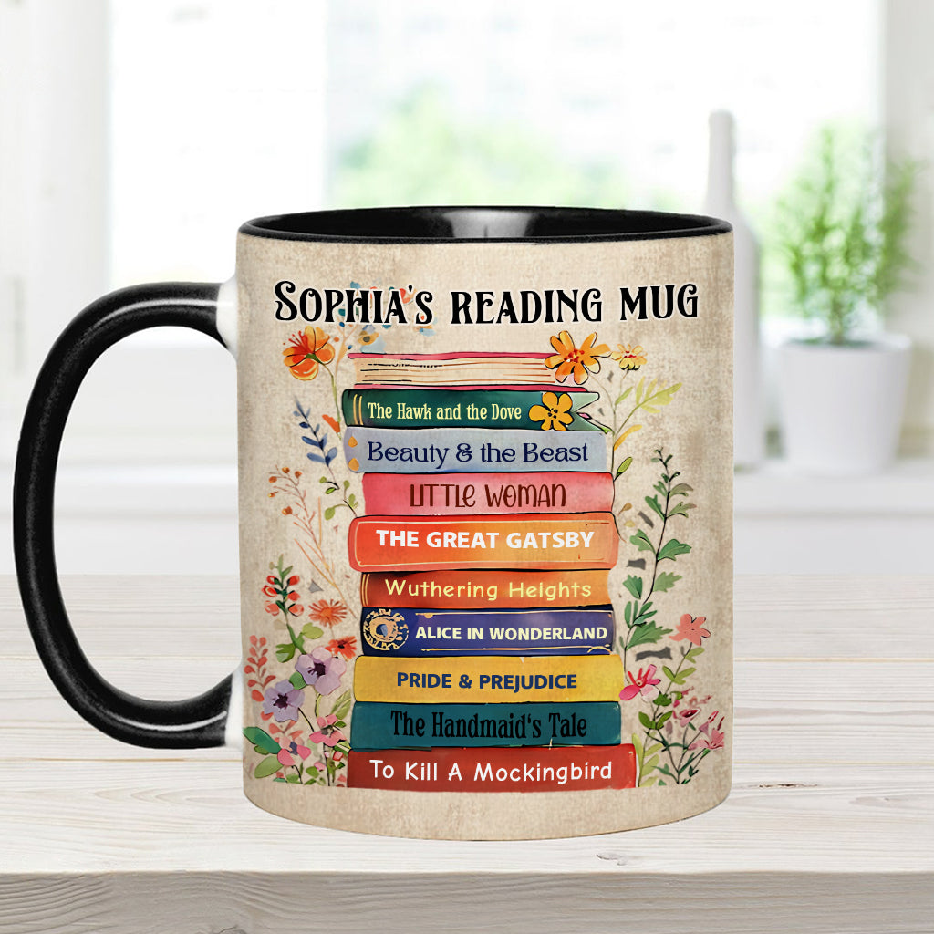Heute ist ein guter Tag, um ein Buch zu lesen – personalisierte Buch-Tasse