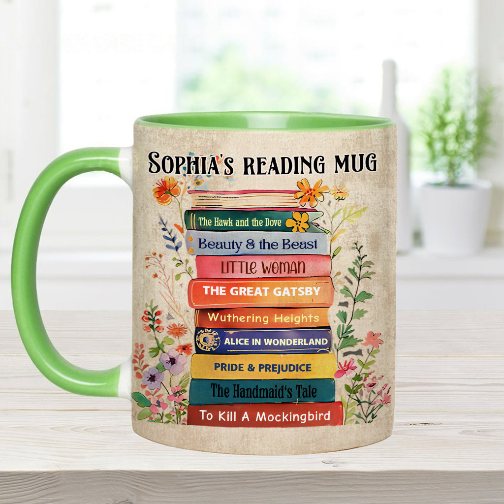 Heute ist ein guter Tag, um ein Buch zu lesen – personalisierte Buch-Tasse