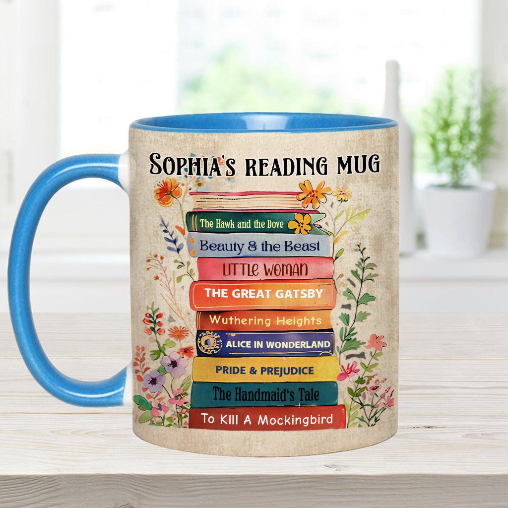 Heute ist ein guter Tag, um ein Buch zu lesen – personalisierte Buch-Tasse