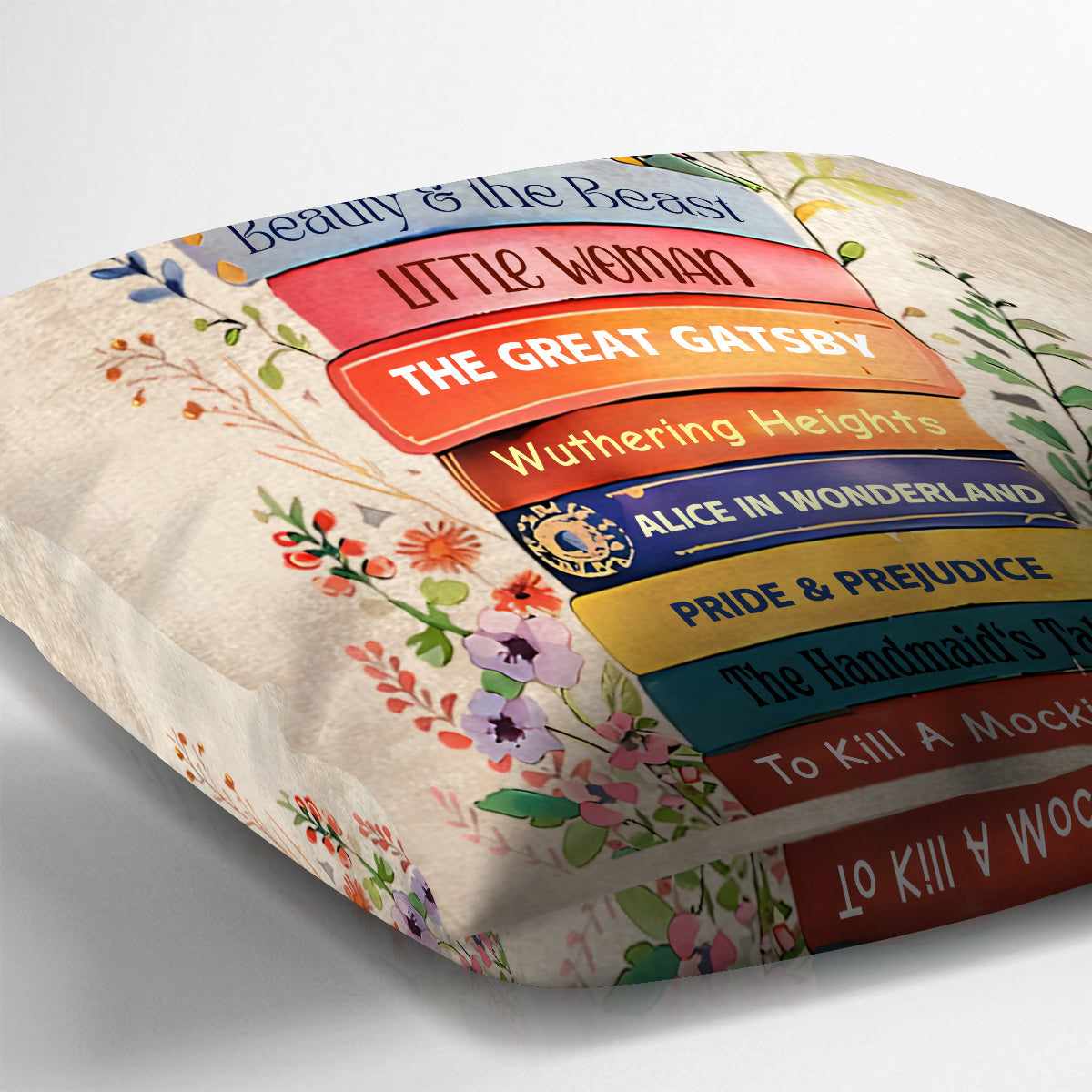 Heute ist ein guter Tag, um ein Buch zu lesen – personalisiertes Buchkissen