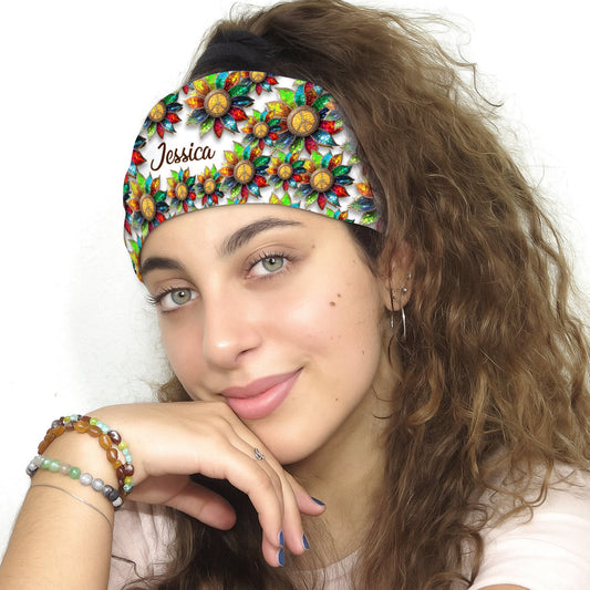 Hippie Soul – Personalisiertes Hippie-Stirnband/Turban für Damen und Herren