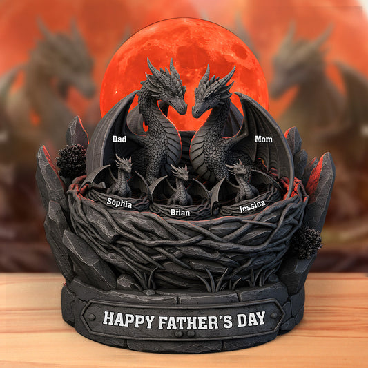 Der beste Papa – Personalisierte Acrylplakette für Väter in individueller Form