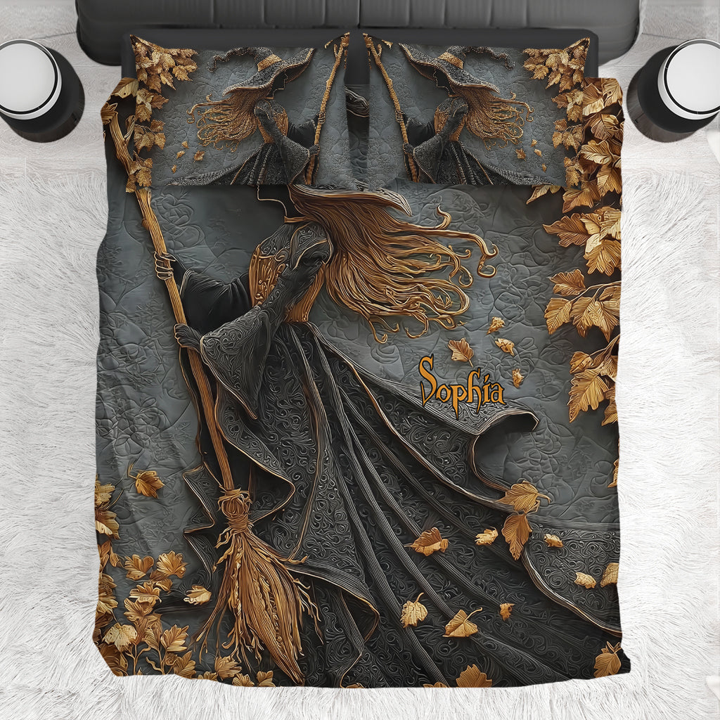 Mystic Witch - Mystical Ambiance - Personalized Witch Bedding Set