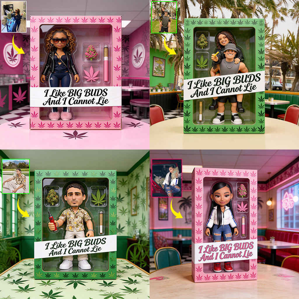 Big Buds Stoner - Personalized Weed Custom Shaped Acrylic Plaque