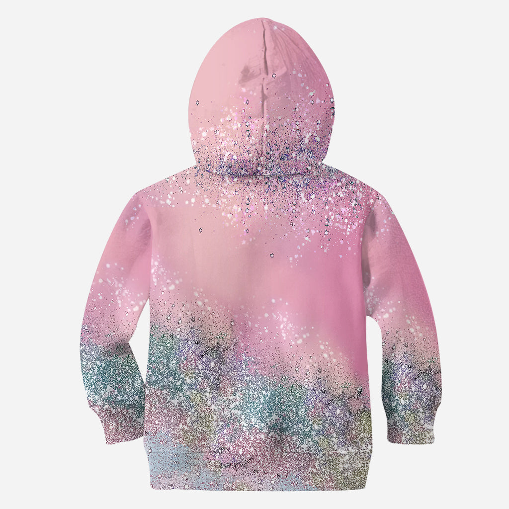 Niedliches Hochlandrind - Personalisiertes T-Shirt mit Hochlandrind-Allover-Print