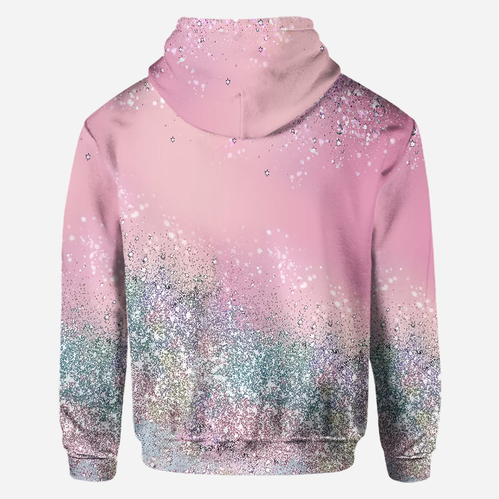 Niedliches Hochlandrind - Personalisiertes T-Shirt mit Hochlandrind-Allover-Print