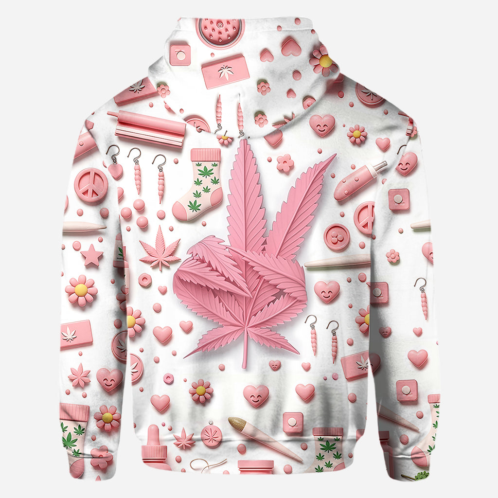 Irgendwo ist es 4:20 Uhr – personalisiertes „Weed All Over“-Shirt