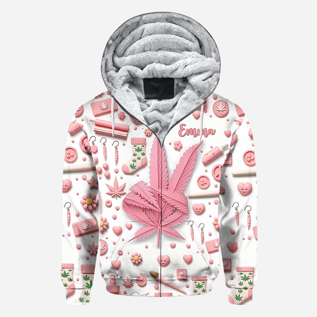 Irgendwo ist es 4:20 Uhr – personalisiertes „Weed All Over“-Shirt