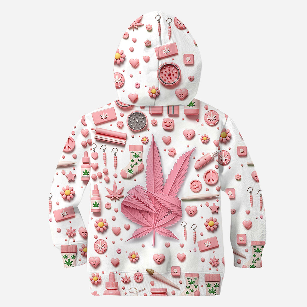 Irgendwo ist es 4:20 Uhr – personalisiertes „Weed All Over“-Shirt